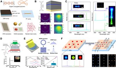 Low Threshold Microlasers Based on Organic-Conjugated Polymers